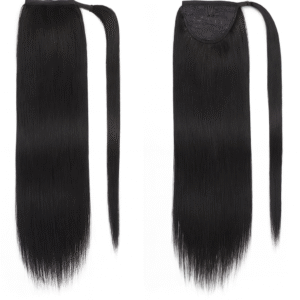 Black Dimond Clip in Ponytail 30inches